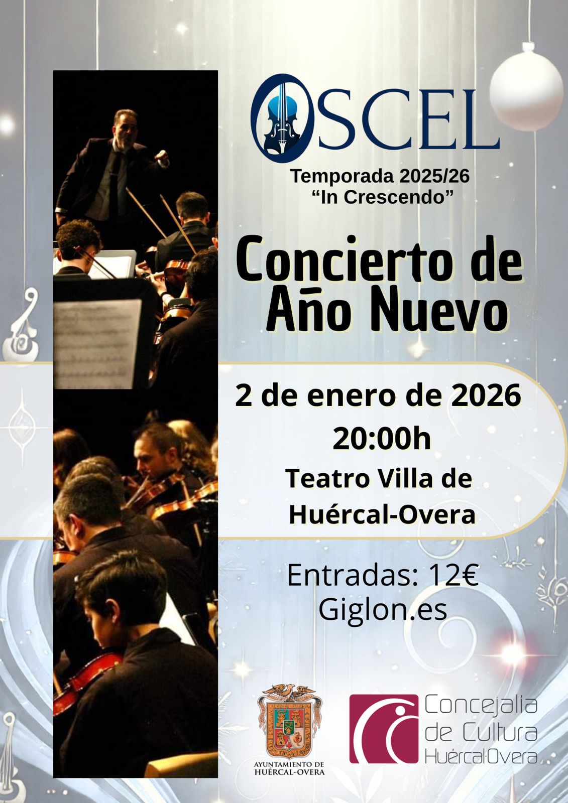 Concierto de Año Nuevo - Orquesta Sinfónica OSCEL